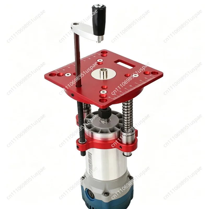 Woodworking Trimmer DIY Modification Router Table Insert Plate Multifunctional Aluminum Alloy Inverted Board Workbench