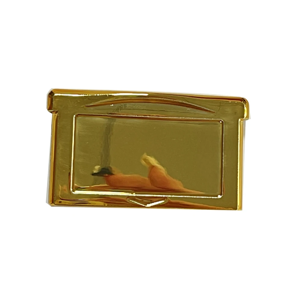 Gold plated shell For GameBoy Advance For GBA Cartridge Game Housing Shell Casegame card shell Replacement parts