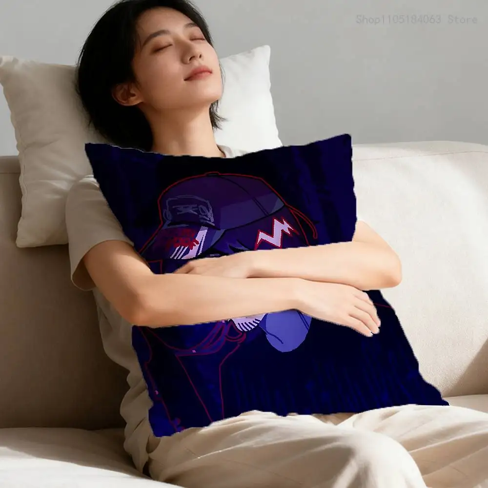 HABIT E-EverymanHYBRID E-EMH Throw Pillow Case For 45x45cm 55x55cm 30x30cm Square Car Pillowcase Home Bedchamber Decor Gift