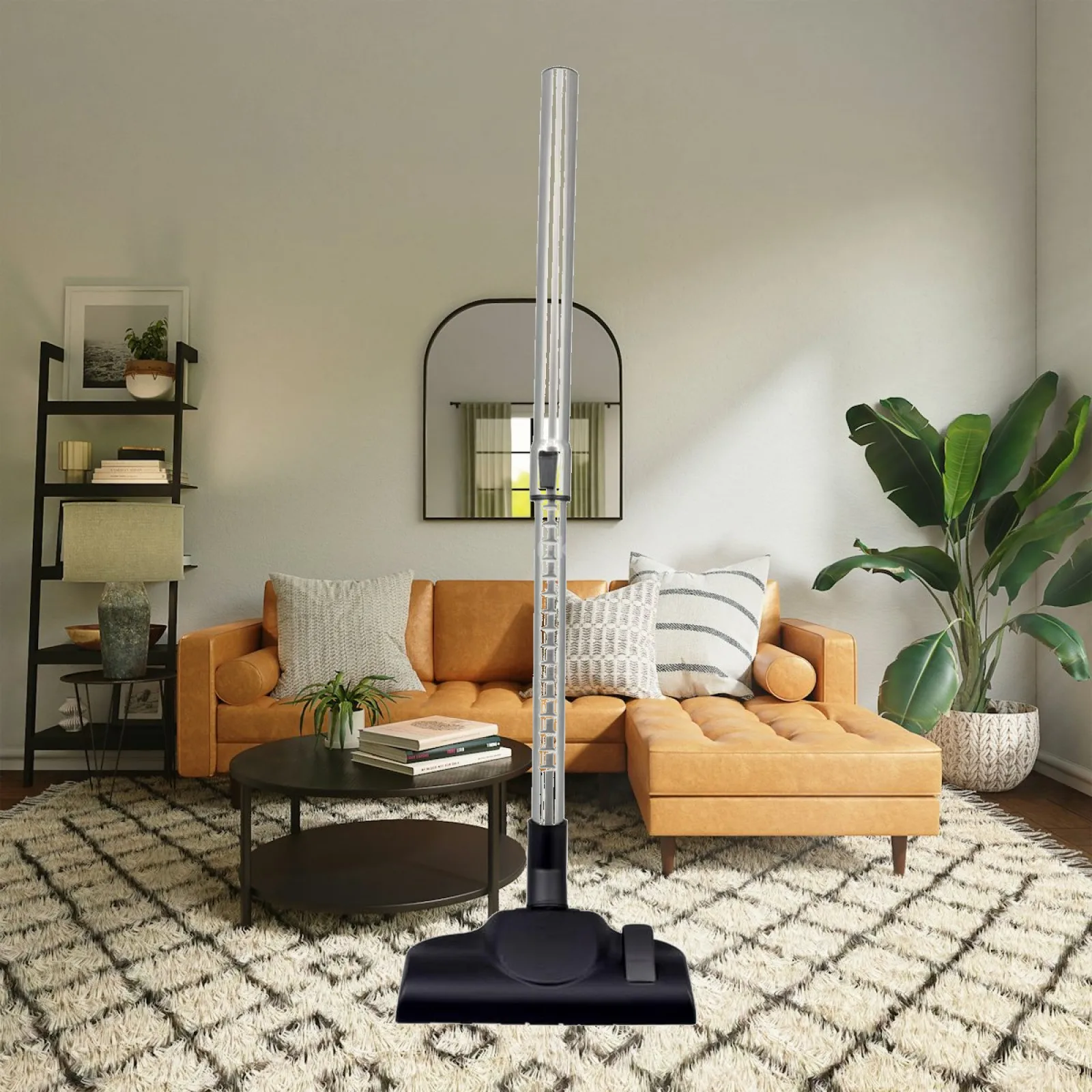 Low Profile Vacuum Floor Brush Head Replacement Nozzle for Carpet and Hard Floor Cleaning Durable Plastic Universal Fit Design