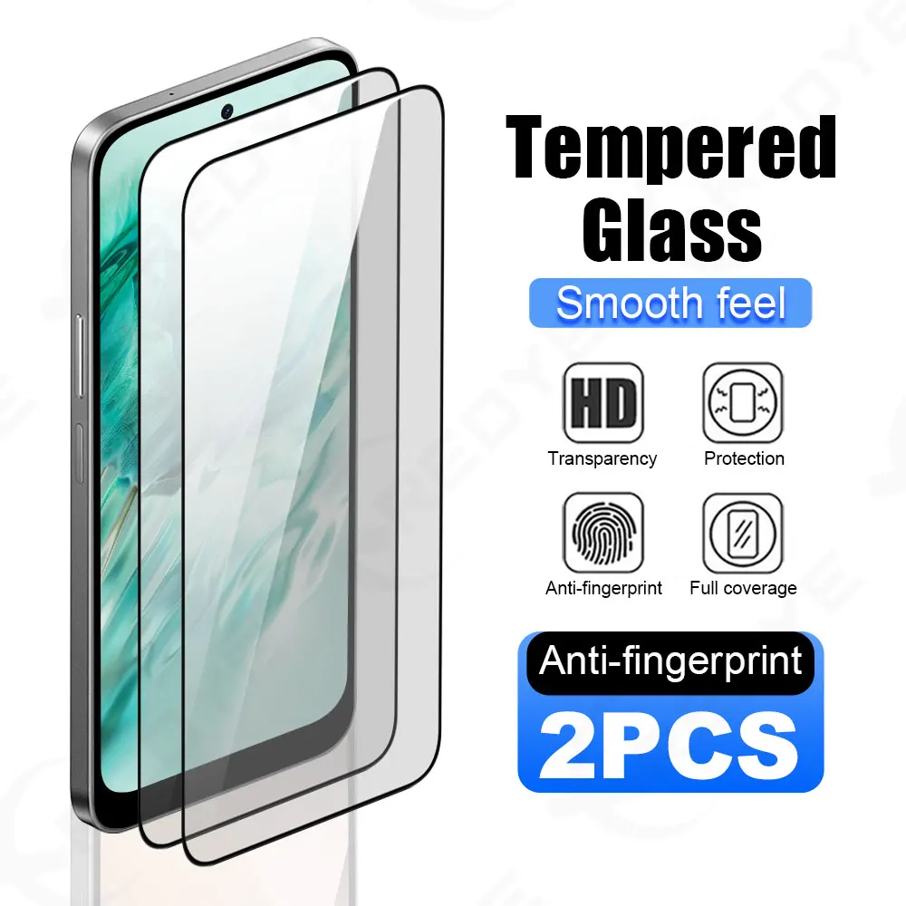 

Защитная пленка для экрана (2 шт.) для Redmi 15, 15C, 14C, 13, Note 15 Pro, 14S, 14, 4G — полноэкранное закаленное стекло