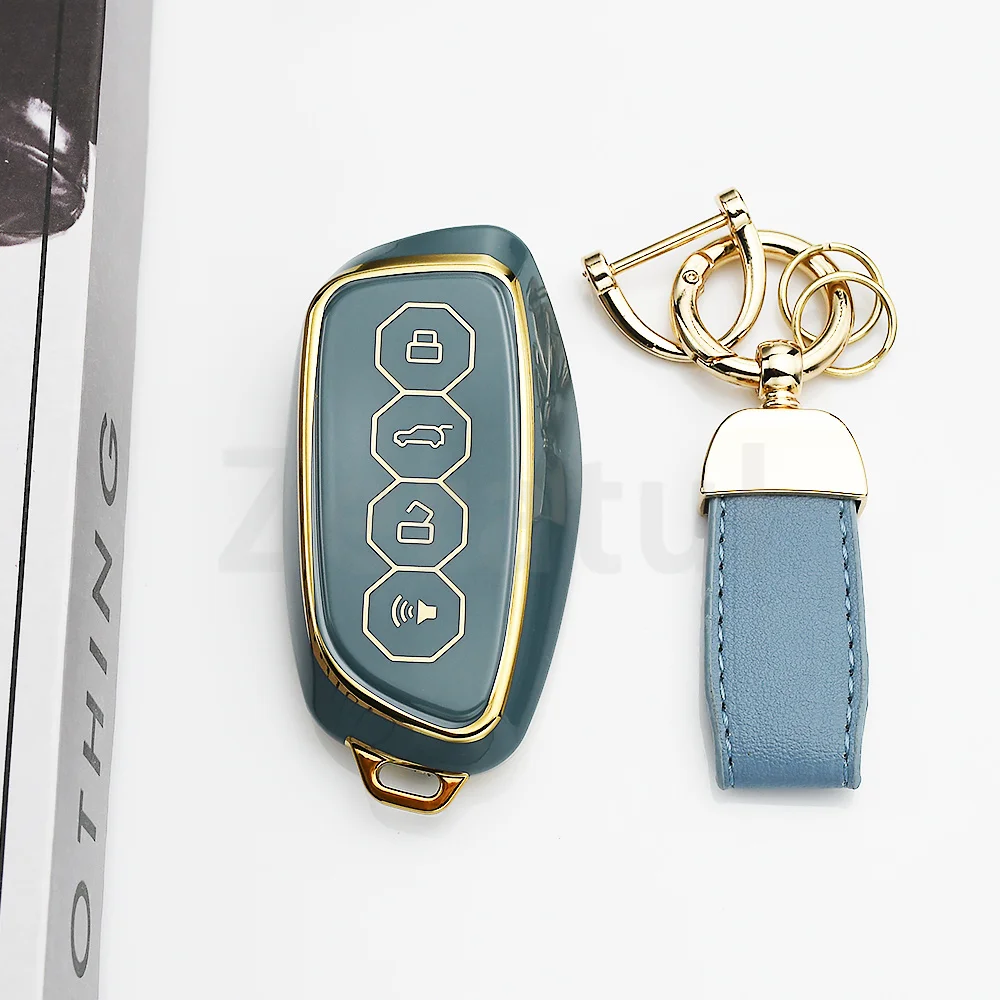 TPU Auto Car Key Case Cover for Great Wall Haval H3 H6 H9 2024 H-DOG Owl Dragon Max Protection Shell Fob Holder Accessorries view 6
