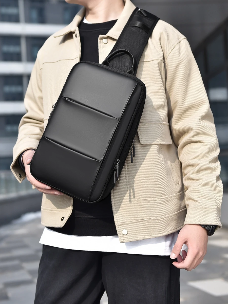 Bolsa Cruzada Impermeable Hombre