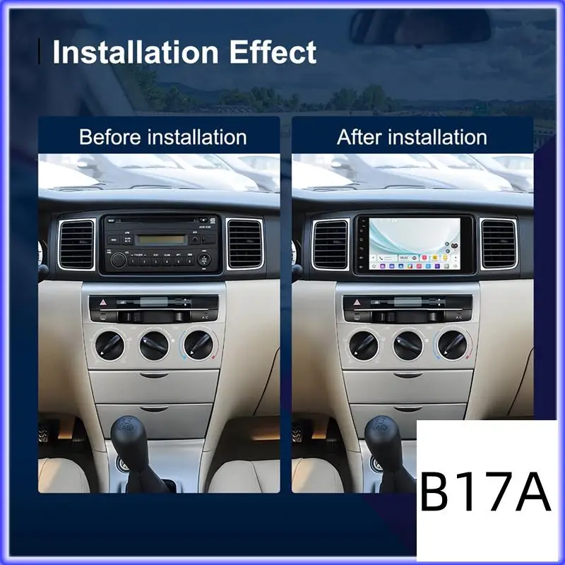 

BT-7' ' Android 15 Car Radio For Toyota RAV4 Camry Prado Hilux 4Runner Wireless Carplay Android Auto