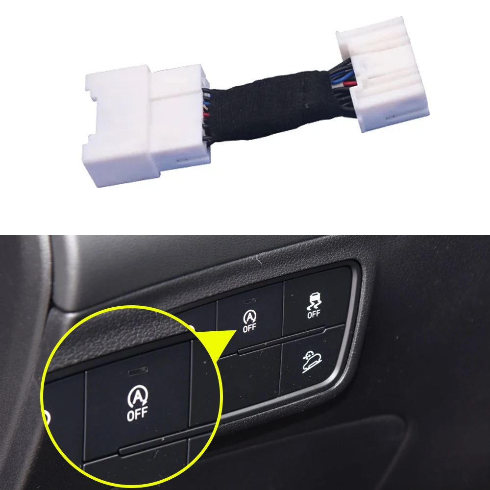 

For Hyundai Tucson NX4 2021-2023 Car Auto Start & Stop Canceller Automatic Stop Start Engine Eliminator Device Plug Disable