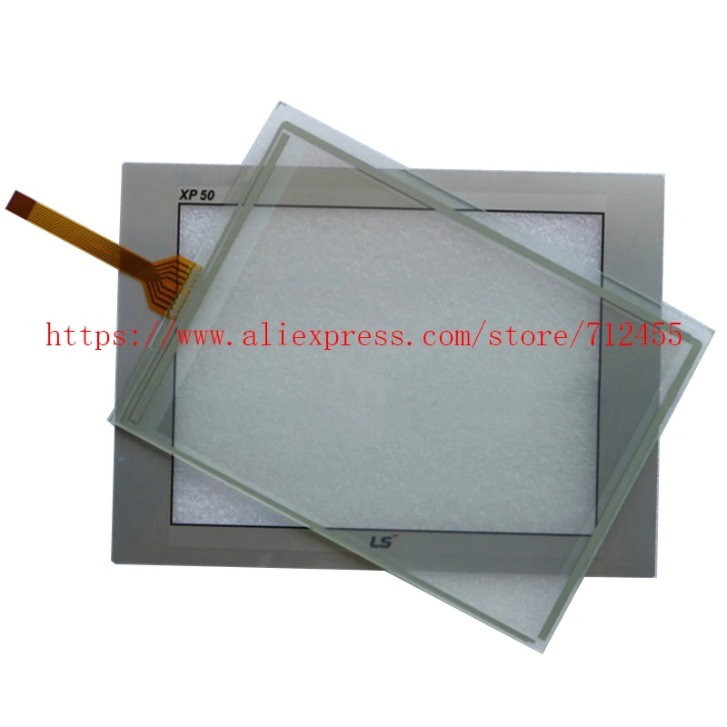 For LS XP50-TTA/AC XP50-TTA/DC Touch Glass Panel Screen Digitizer  + protective film