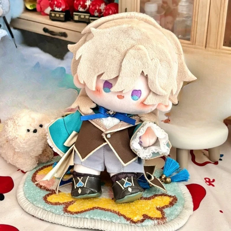 

20 см аниме-игра Honkai: Star Rail Aventurine Kawaii, хлопковая кукла для косплея со скелетом, мультяшная мягкая плюшевая игрушка, фигурки, подарок
