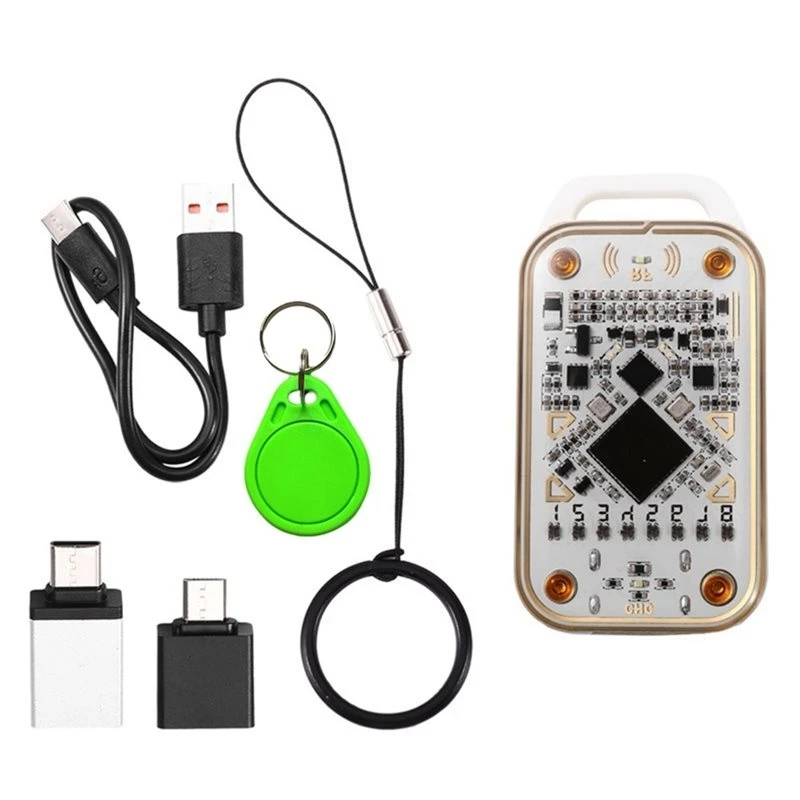 カメレオンv30-rfidスマートチップエミュレーター-リーダー-nfcリードライター-125khz-1356mhz-id-icスマートカードタグコピーヤー-uidキーチェーン-y41a