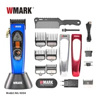 WMARK NG-9004 High Speed Professional Hair Clipper MAGLEV MOTOR, Professional Type-C Rechargeable Hair Cutter With Charge Stand