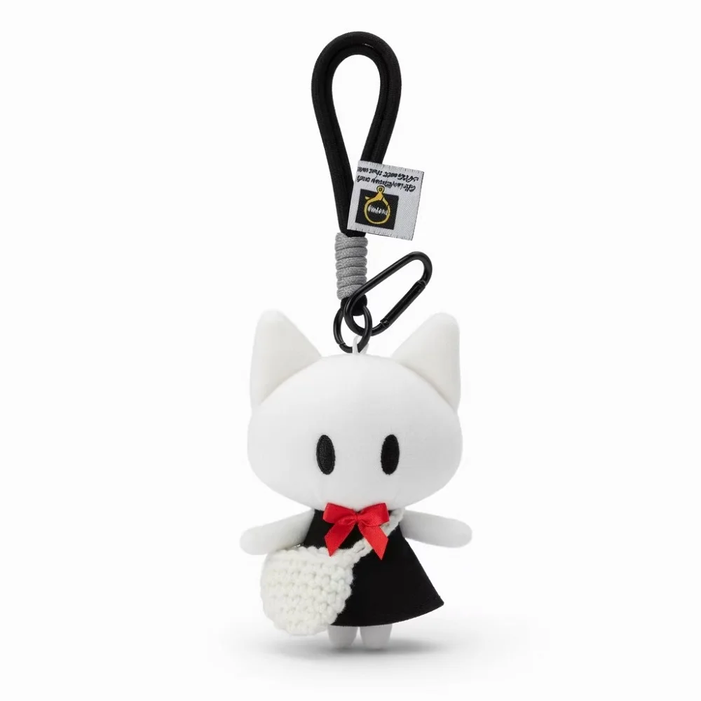 

Cute Cat Plush Keychain Kawaii Stuffed Animal Bag Charm Soft Cartoon Pendant Backpack Accessory Gift for Girls Women