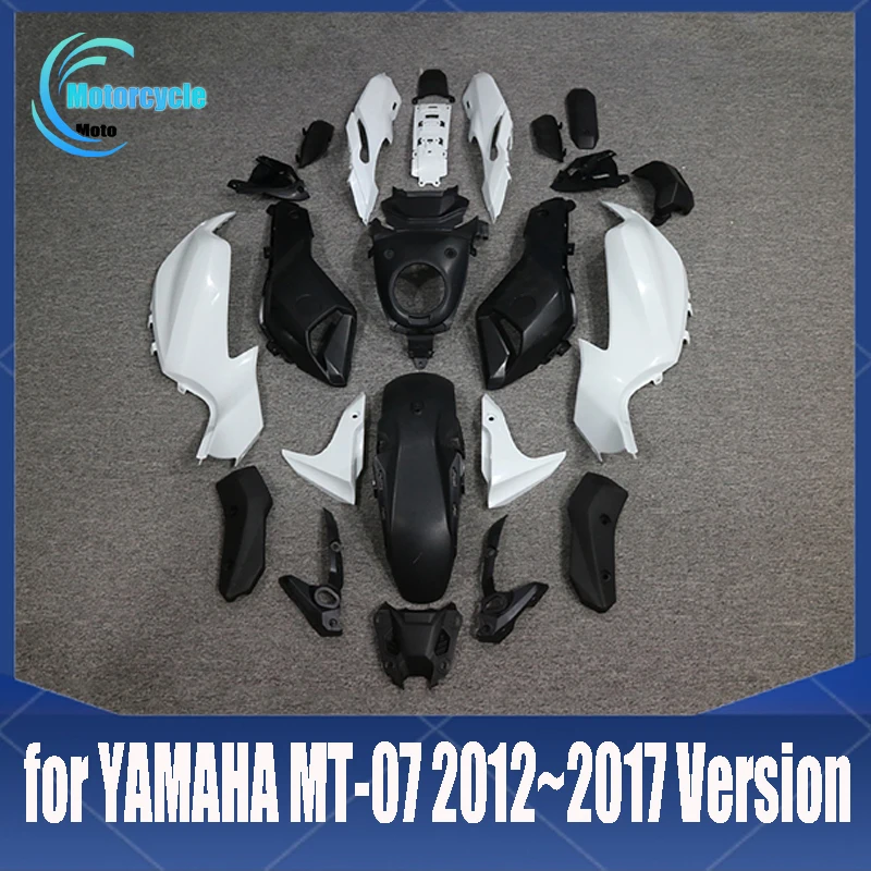 Motorcycle Fairings Kit Fit For YAMAHA MT-07 / MT07 2012 ~2017  Version ABS Injection Molding Bodywork Set High Quality body