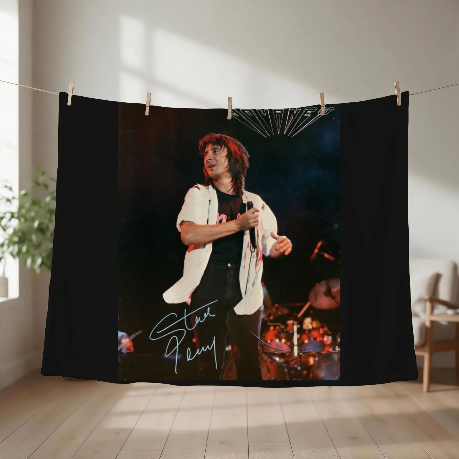 Steve Perry Throw Blanket Nap Decorative Throw Tourist Travel Blankets
