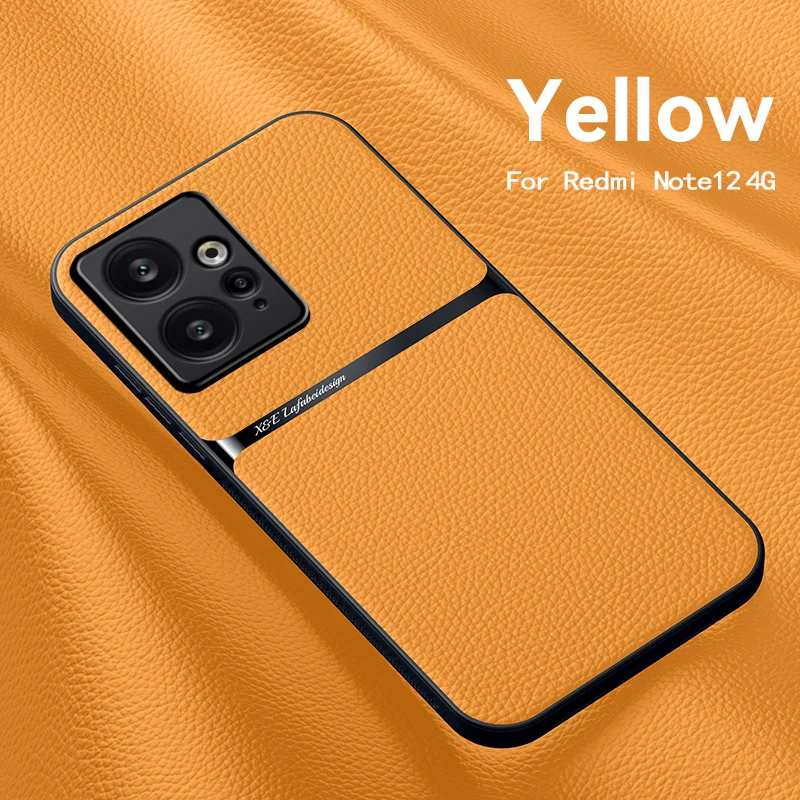 Capa De Telefone De Silicone Macio À Prova De Choque, Capa Para Choque, Xiaomi Redmi Note 12 4G, 4G