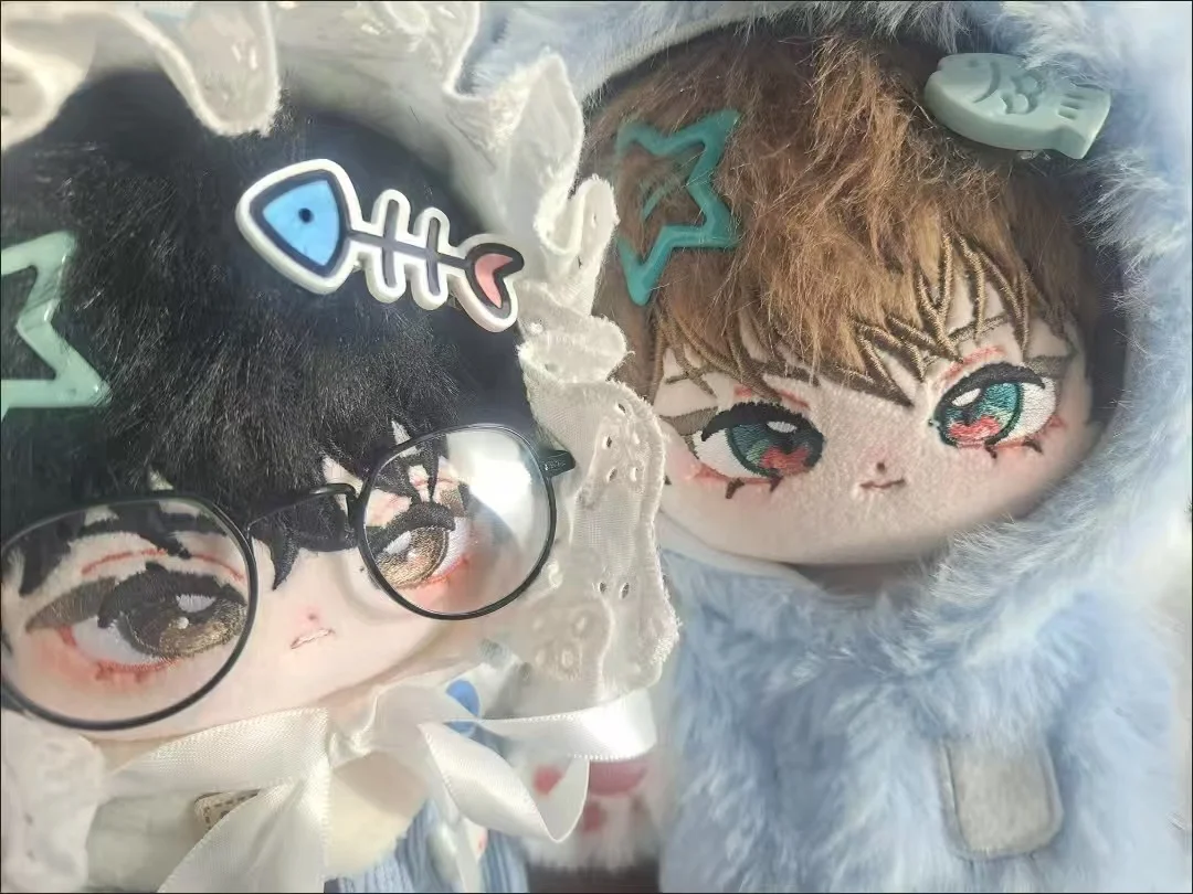 20 سنتيمتر محشوة أفخم دمية Lezhin كاريكاتير الكورية BL Manhwa سحابة فقدت في Baek Cirrus Yeon Skylar لطيف الطفل مع الهيكل العظمي هدية عيد الميلاد