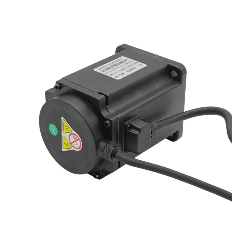 

Servo Motor Kit 80mm Flange 2500rpm 3.8nm 1kw AC Servo Motor with 50/60Hz Single-Phase 220VAC Servo Motor Drive