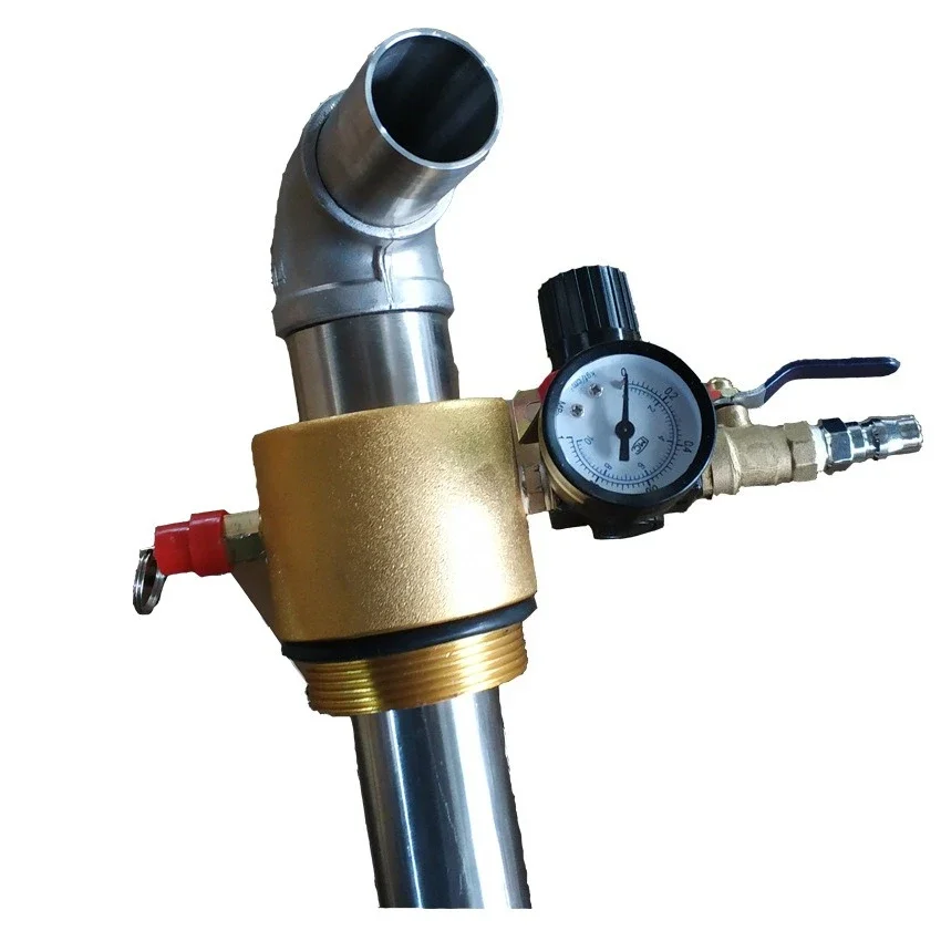 Pneumatic barrel pump  unidirectional pumping pump