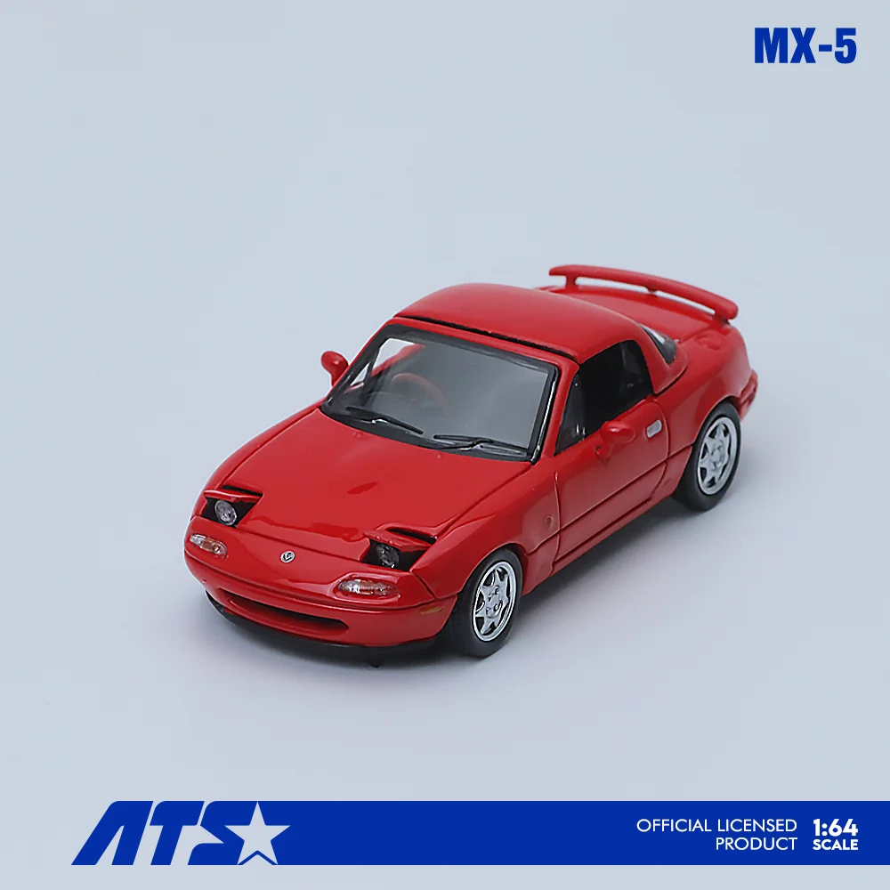

Модель автомобиля ATS 1:64 JDM MX-5 Initial D, красная, из литого сплава, для коллекции и в качестве сувенирного подарка