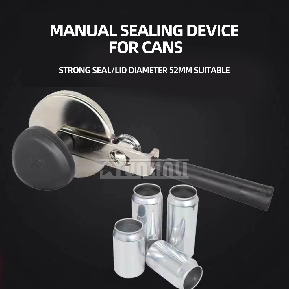 Portable Manual Can Sealing Machine Manually Seaming Machine For Seaming Aluminum Jar 83mm