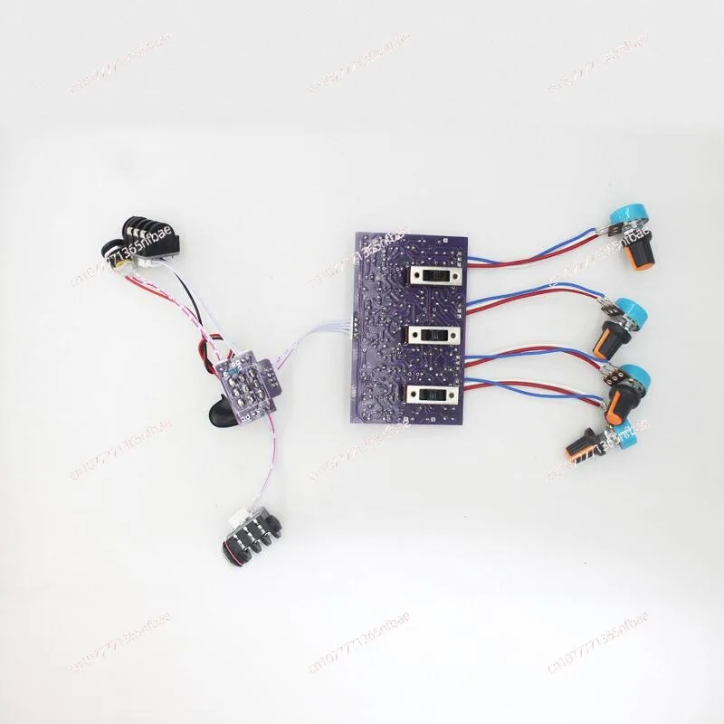 

Handmade electric guitar monolithic SansAmp GT-2 replica speaker analog distortion effect circuit board