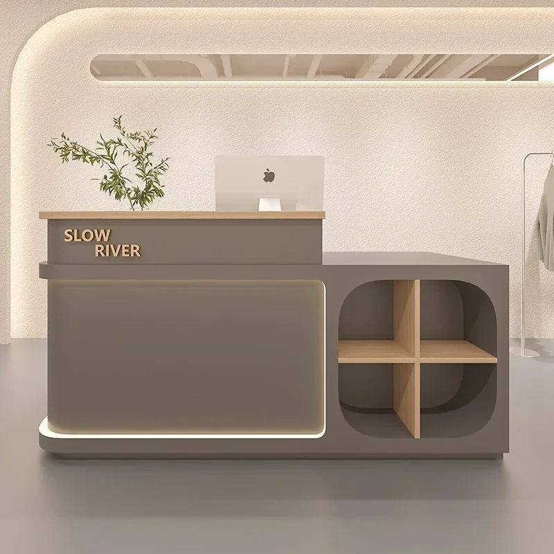 Internet Celebrity Reception Desks Clothing Store Custom Reception Desks