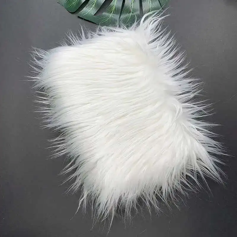160x50cm Bontstoffen Zacht Pluche 100% polyester Ongeveer 8cm Kledingnaaistoffen Kunstpluche Stoffen