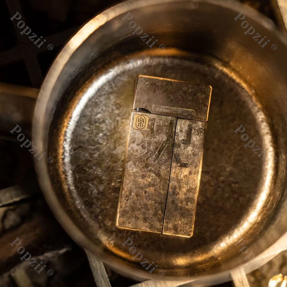 Yolo estudante sem fogo 10th aniversário cristal de gelo liga titânio alívio do estresse brinquedo dedo giradores fidget slider ansiedade brinquedos