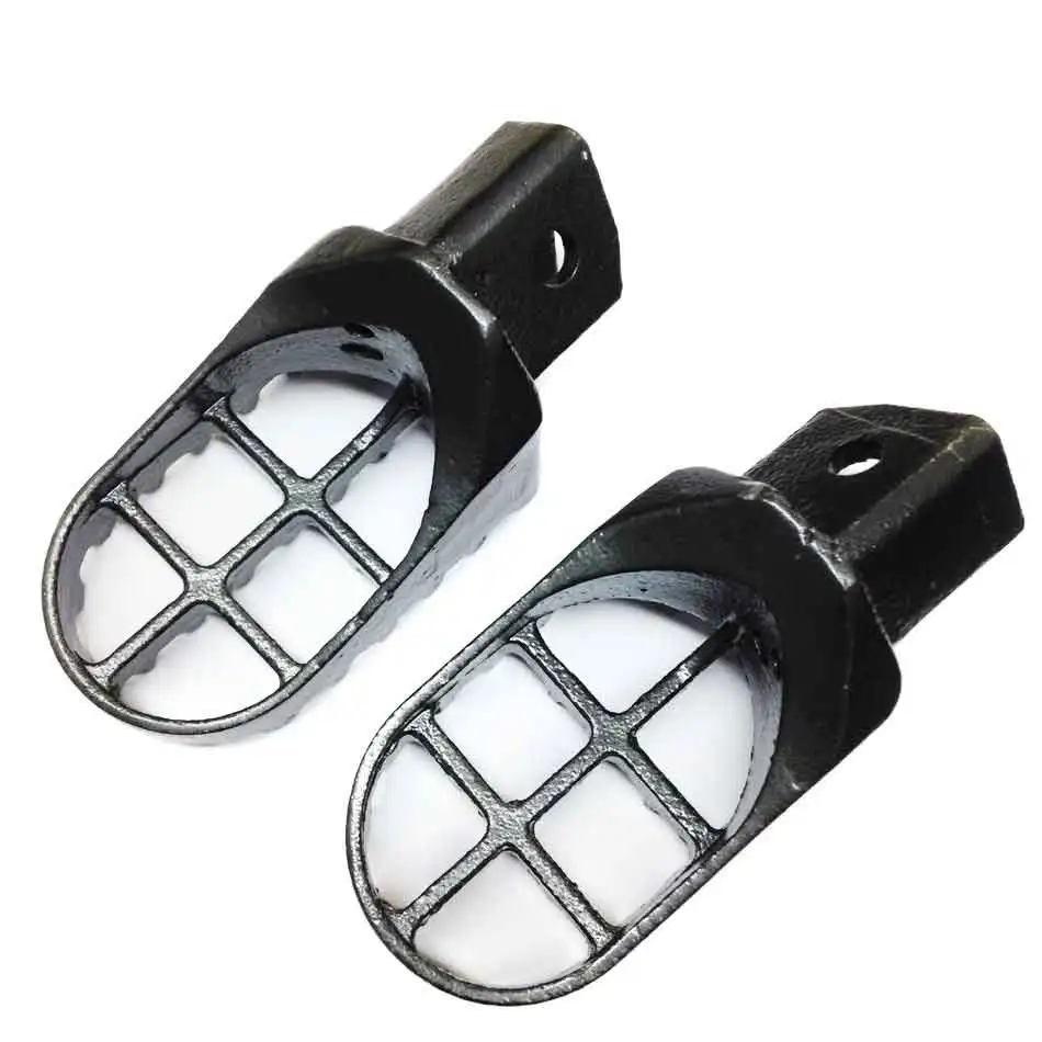 Motocross MX Dirt Bike Racing Foot Pegs footpeg For Yamaha PW50 PW80 TTR90 TW200 Motorcycle parts Gray