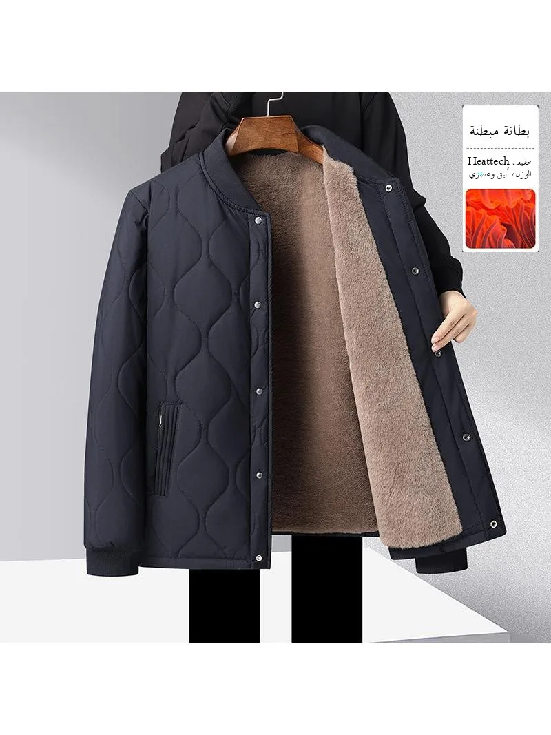 

Thiened Fce Inner School orm Jaet для учащихся младших и старших классов Мужское зимнее пальто с длинной застежкой-молнией