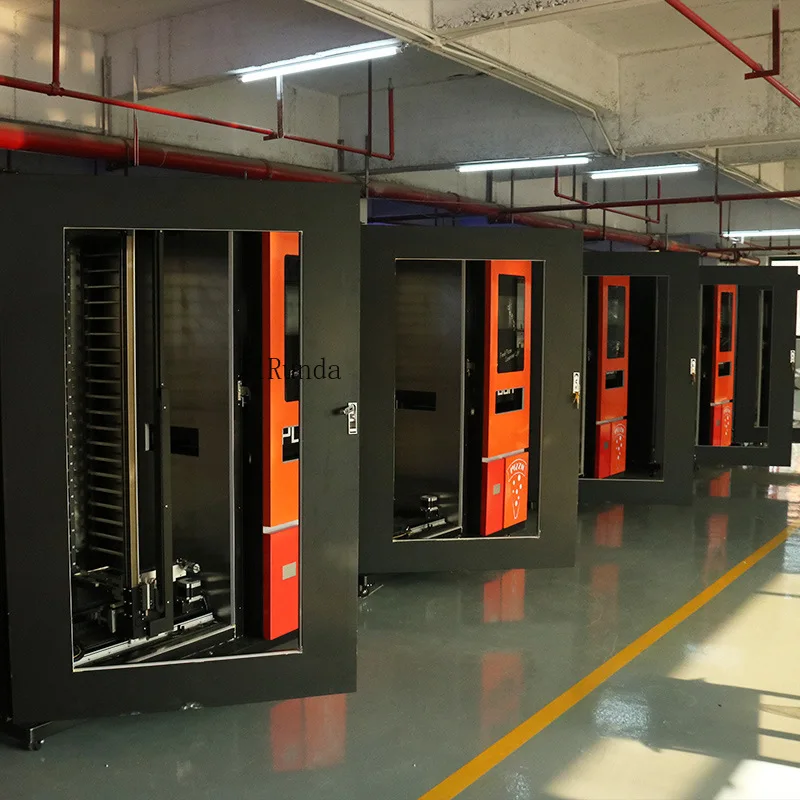 Automatic window digital self-service food vending machine, vending machine