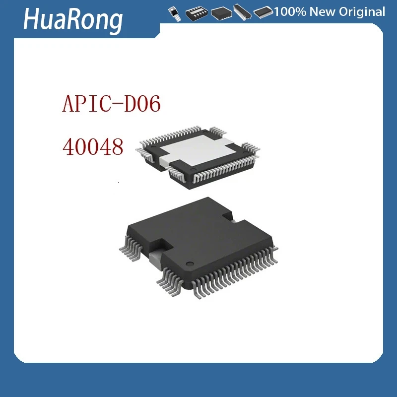 2PCS/LOT    APIC-D06    40048    HQFP64      IRMCK343   IRMCK343TY   QFP64    MSC1210Y5    MSC1210Y5PAGT    TQFP64
