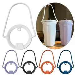 Water Bottle Handle Water Bottle Sling Carrier Holder Strap Soft Durable Silicone for Most 8-40oz Bottles for Cup Accessories