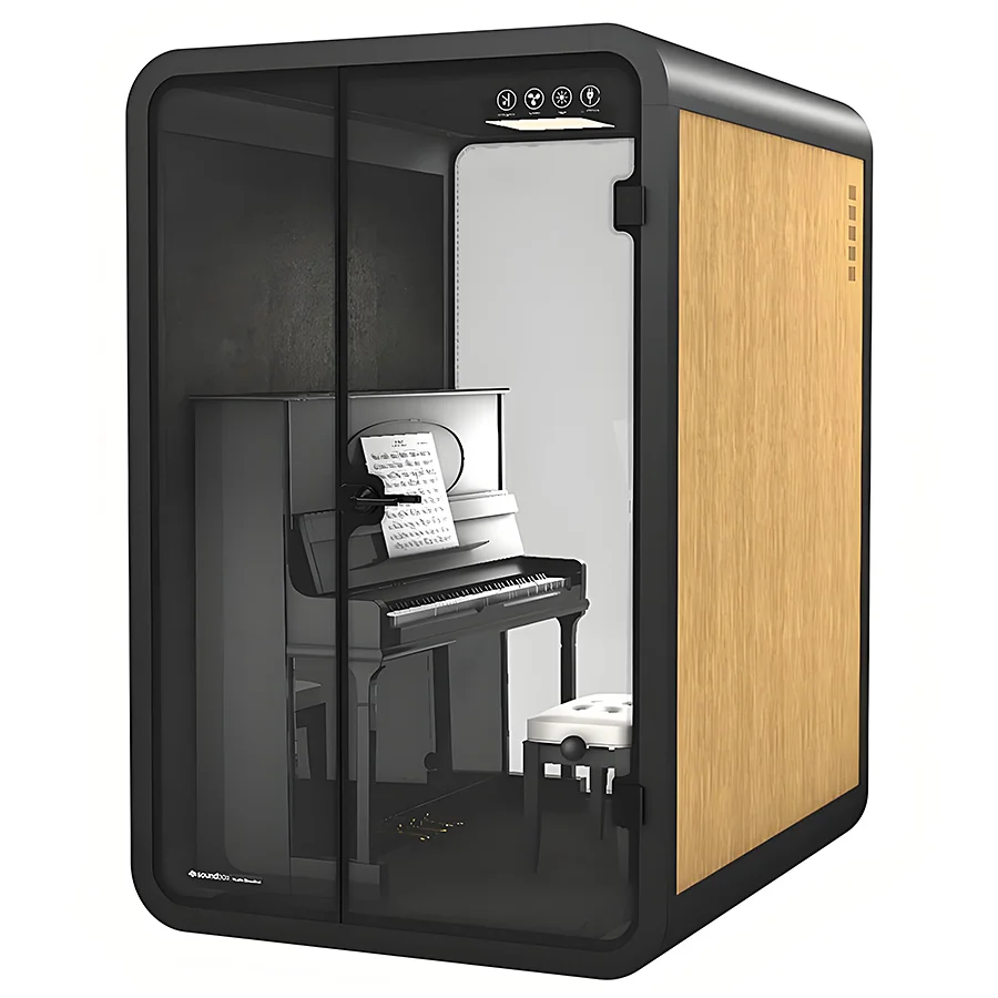 Modulare Moda Insonorizzata Studio Espandibile Case portatili Cabina di isolamento vocale impermeabile Espandibile Prefab Tiny House