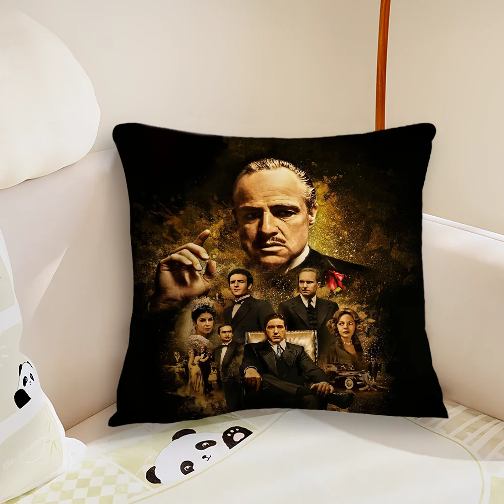 Movie The G-Godfather Pillow Case Living Room Sofa Cushion Cover Suitable For Home Bedroom Room Decoration