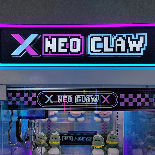 Neofuns Claw Crane Grab Machine Coin Operated Games Toy Plush Vending Arcade Metal Cabinet Doll Machine With Bill Acceptor