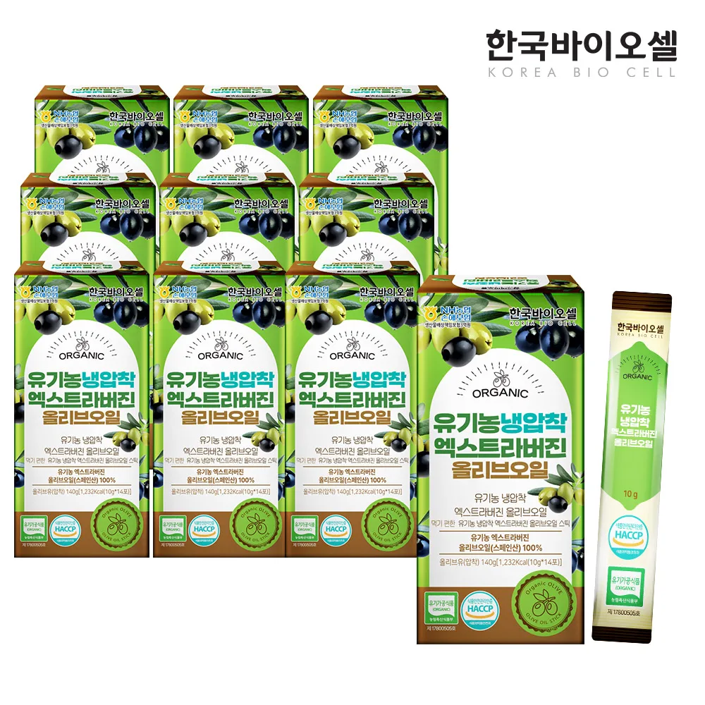 Korean Biocell Organic Cold-pressed Extra Virgin Olive Oil 100% Stick Olive