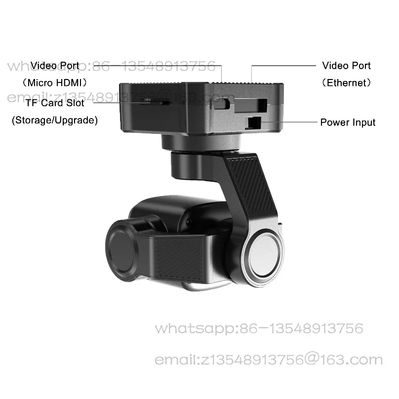 

A8мини 4K PTZ-камера FPV с нагрузкой AI Follow 6-кратный зум ночного видения 4K прямые продажи с фабрики
