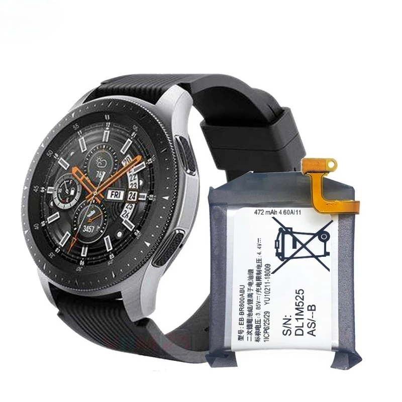 Neue EB-BR800ABU 472 mAh 3,85 V Batterie Für SAMSUNG S4 46 MM SM-R800 R800 R805 SM-R805 SM-R800