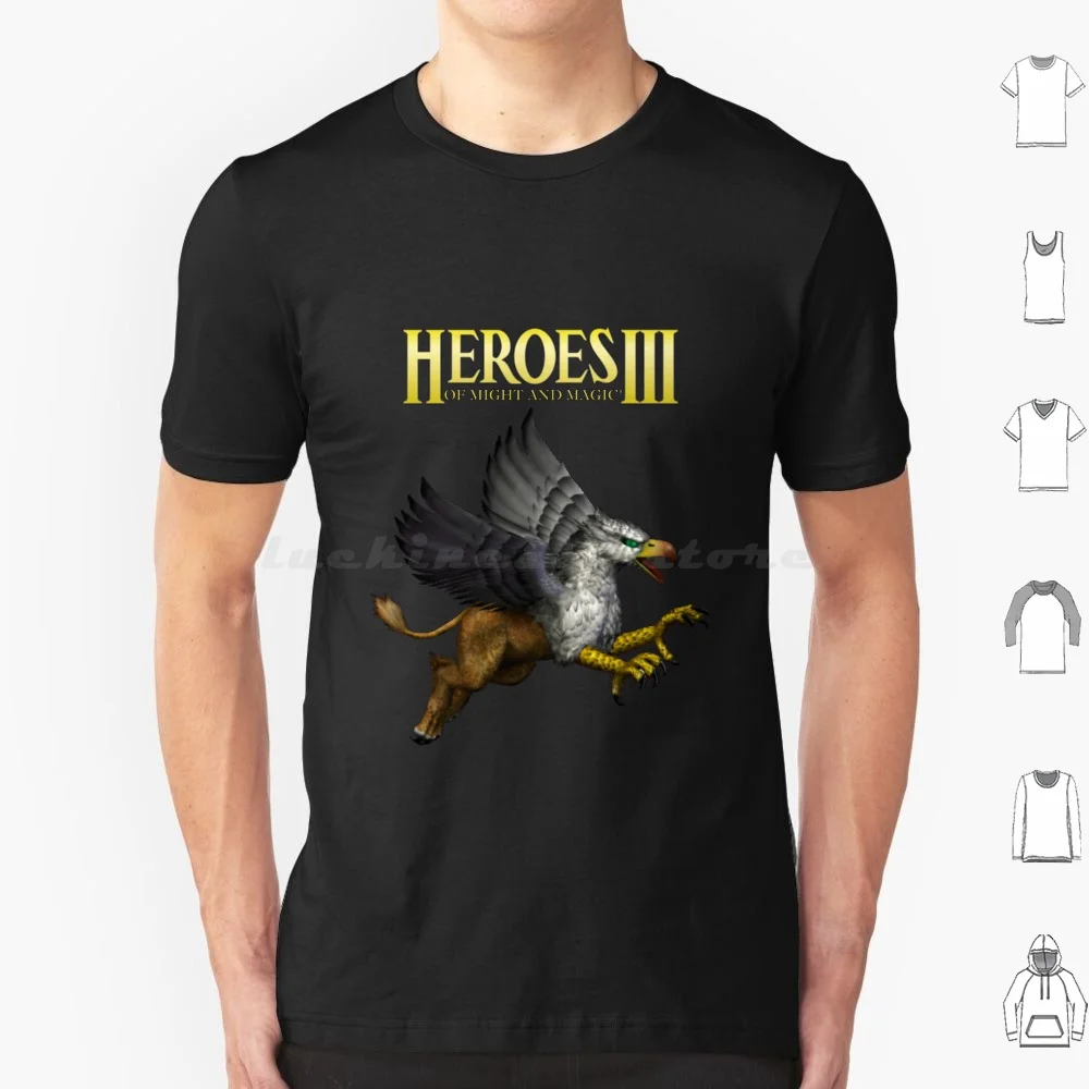 Heroes Of Might And Magic-Griffin T Shirt Cotton Men Women Diy Print Heroes 3 Cavalier Knight Heroes3 Heroes Might And Magic