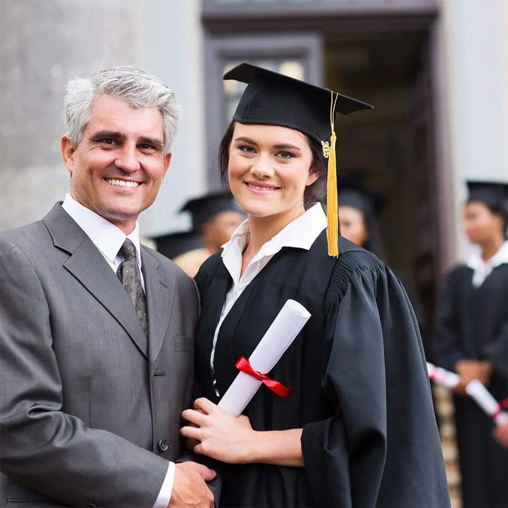 

Набор из 12 подвесок-кисточек для выпускных шапочек, элегантные полиэстеровые украшения для выпускного сезона, декор для докторских шапок, аксессуары для вечеринок