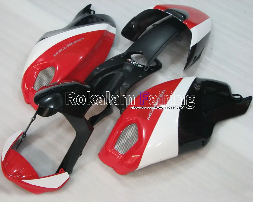 Sportbike Kit For Ducati 696 796 795 2009 2010 2011 2012 2013 M1000 M1100 Motorcycle Fairing Set (Injection molding)