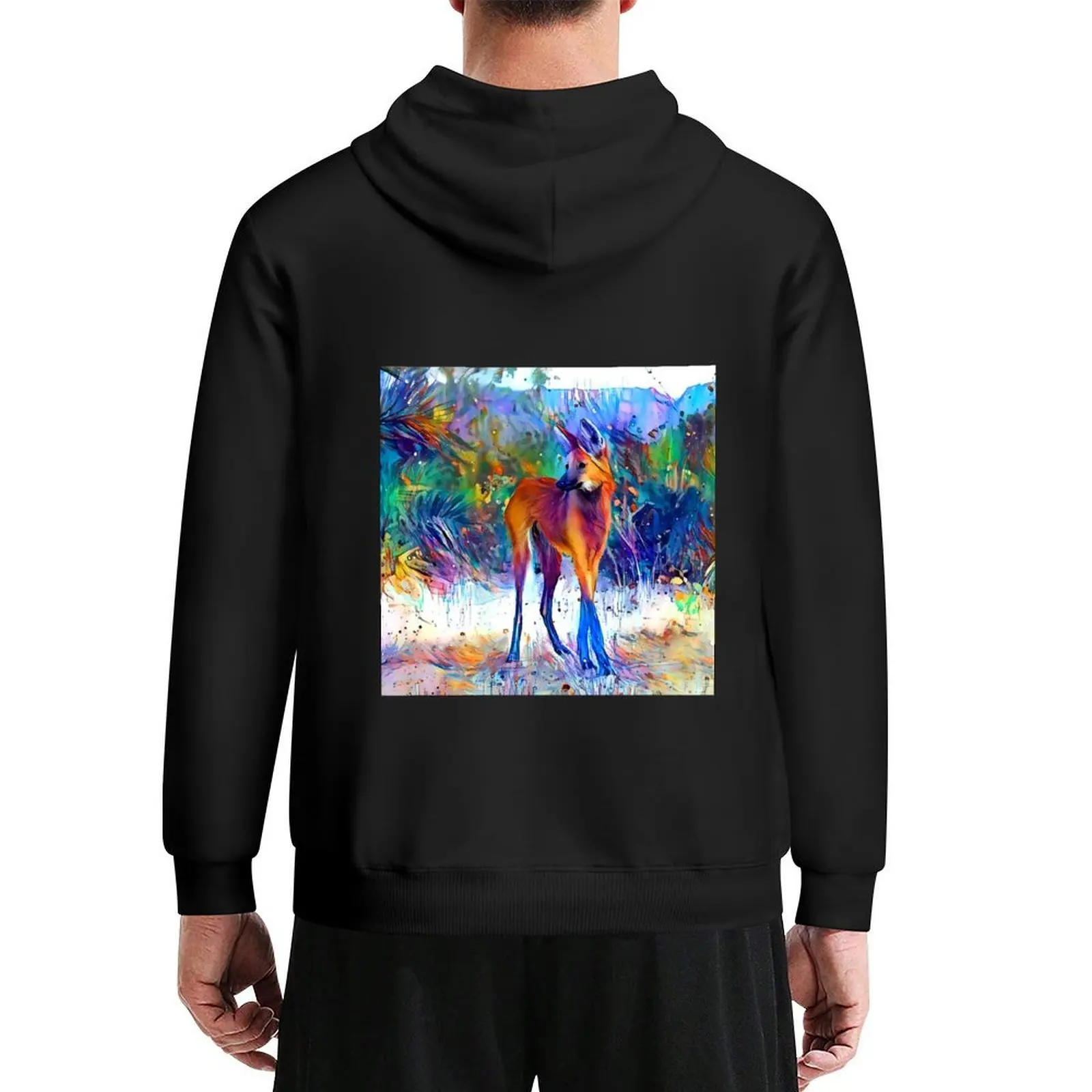 

Wild Beauty of the Maned Wolf Hoodie aesthetic clothing mens designer clothes fashion men clothes for men mens hoodies