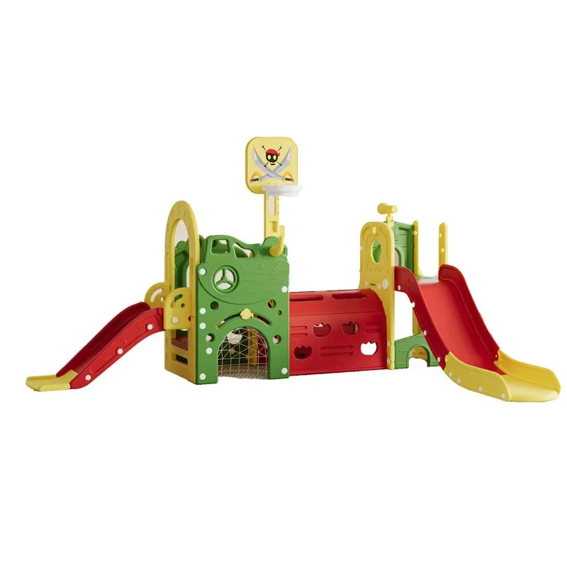 Children's Indoor Slide Combo with Climbing Frame Multifunctional Playground