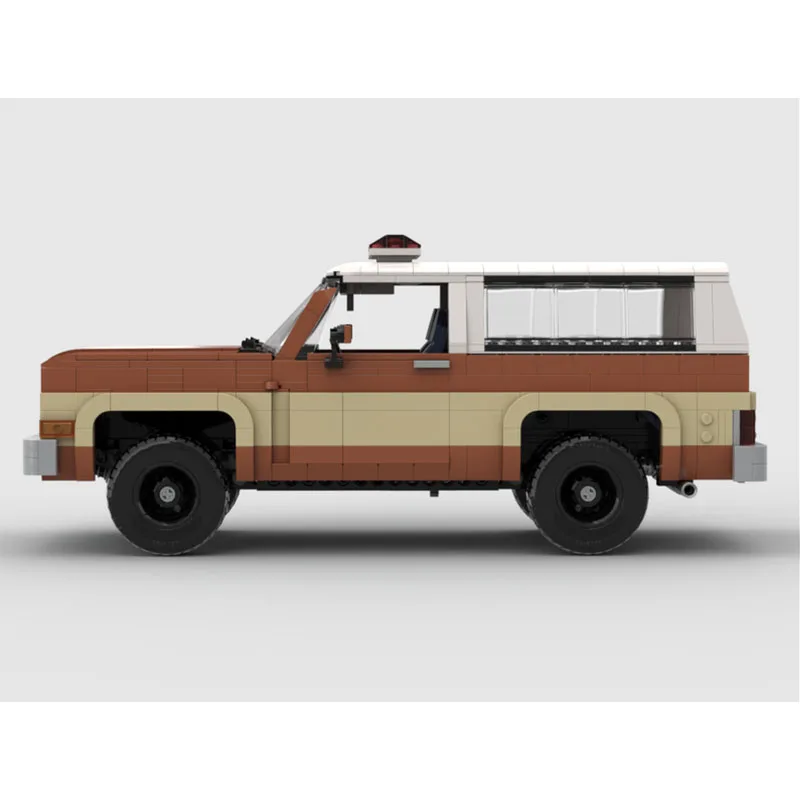 

MOC-245469 City Rescue Traffic Police Car Building Block Model, 1707 Parts, Boys' and Children's Birthday and New Year Toy Gift