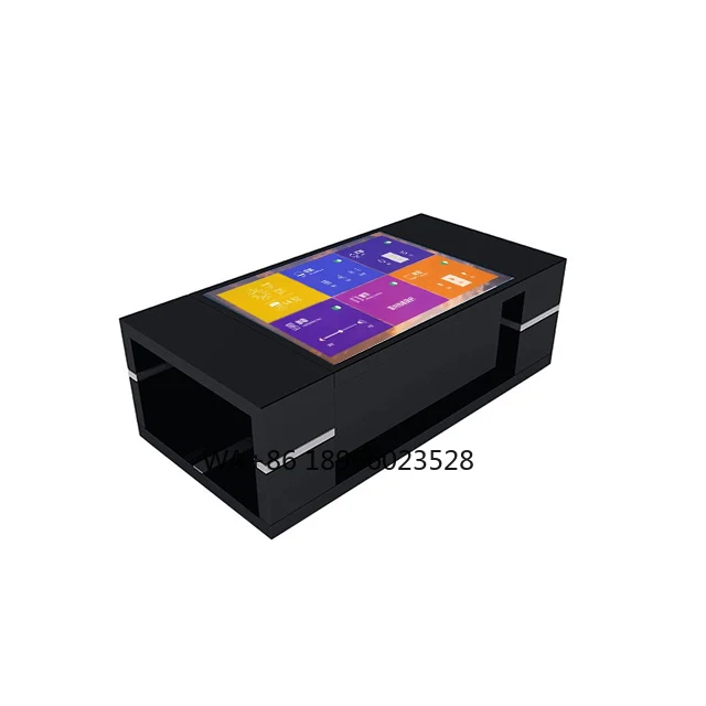 

Interactive Intelligent Coffee Table for the Living Room and Dining Room to Play Games and Order Food for Entertainment