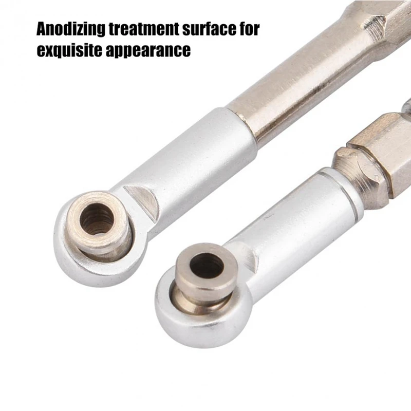 A003 20X RC рулевая тяга с ЧПУ, набор рулевых тяг из алюминиевого сплава для WPL 1608T, красный