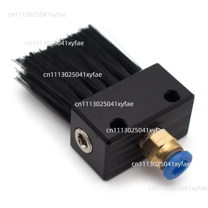 10PCS 40MM Industrial Chain Lubrication Brush Wear-Resistant Nylon Oiling Brush with 6MM Quick Plug Connector