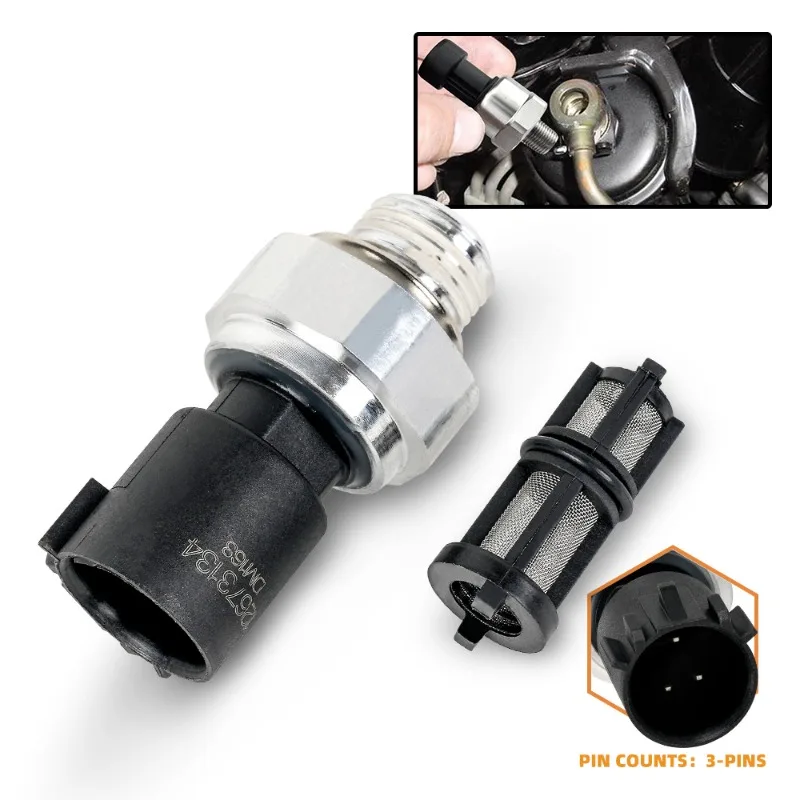 Engine Oil Pressure Sensor Switch with Filter Screen