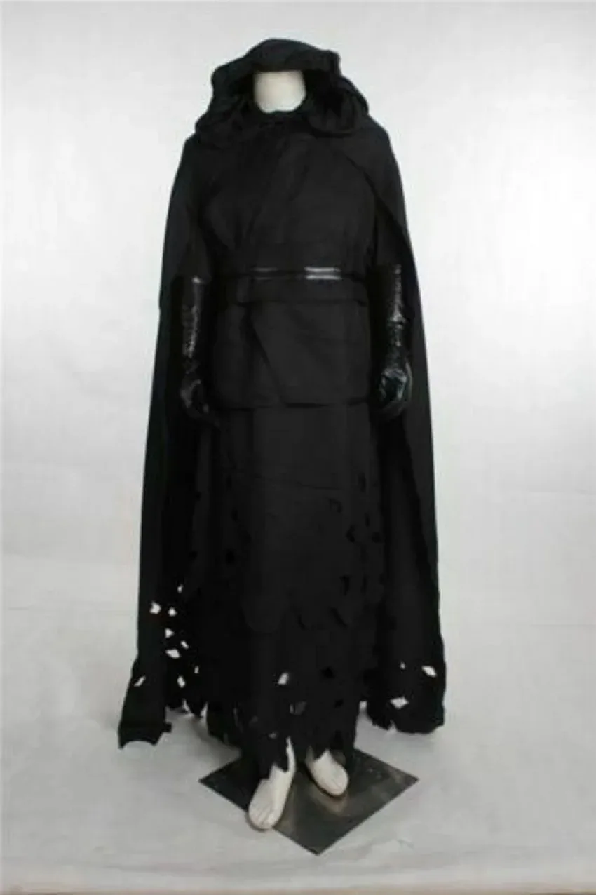 Hot Anime Role Play Costume Darth Nihilus Adult Halloween Movie Black Costume for Men Customized