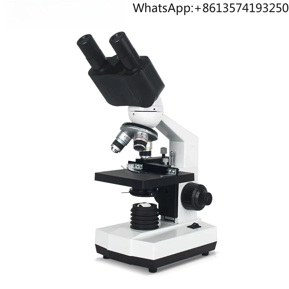 Wholesale 1600x Optical Compound Stereo Microscope LED Light Source for Educational And Biological Labs