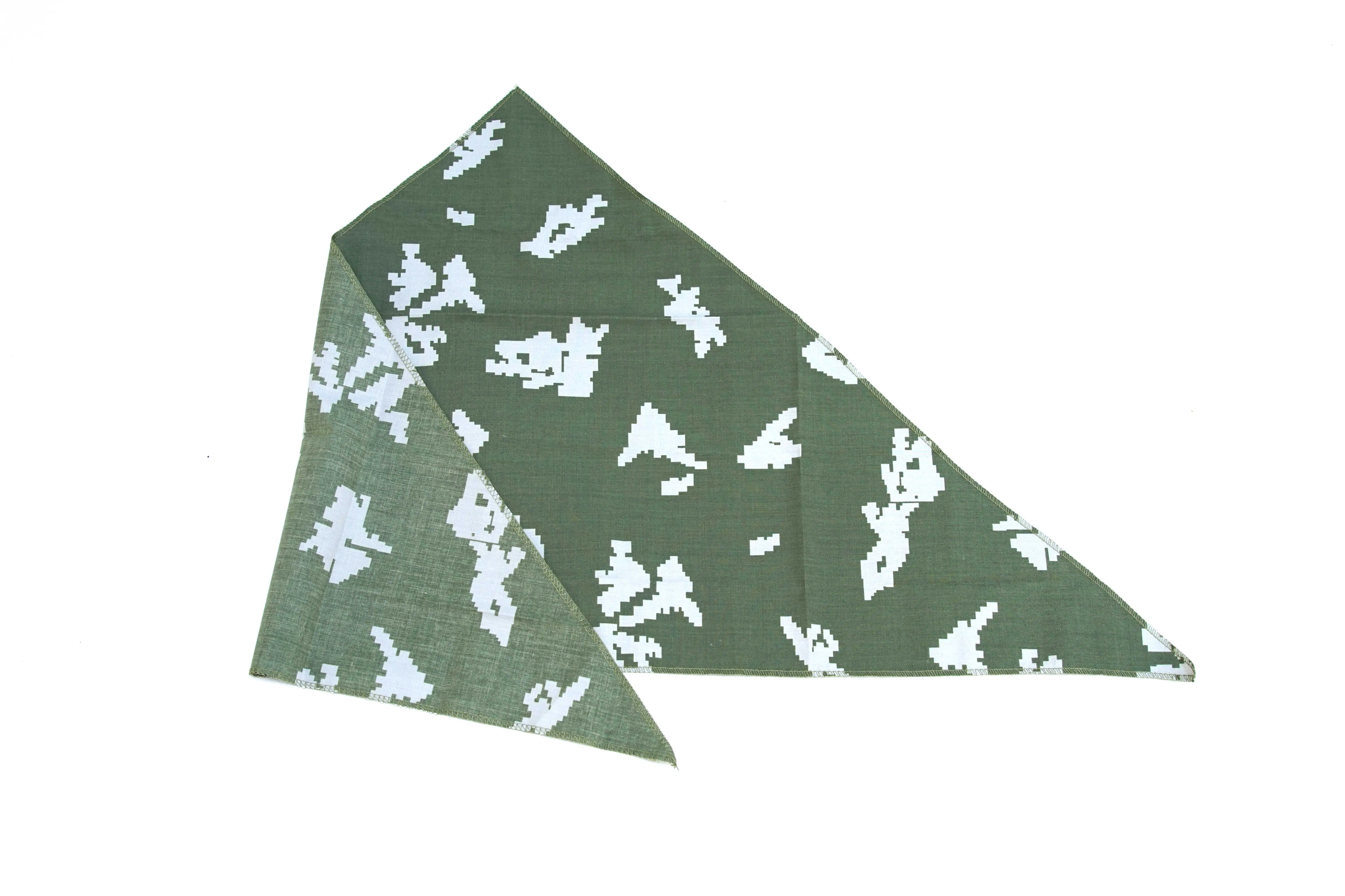 

NL411 Russian Army EMR Bandana Russian Floral Bandana Russian EMR Triangle Scarf Russian Floral Scarf